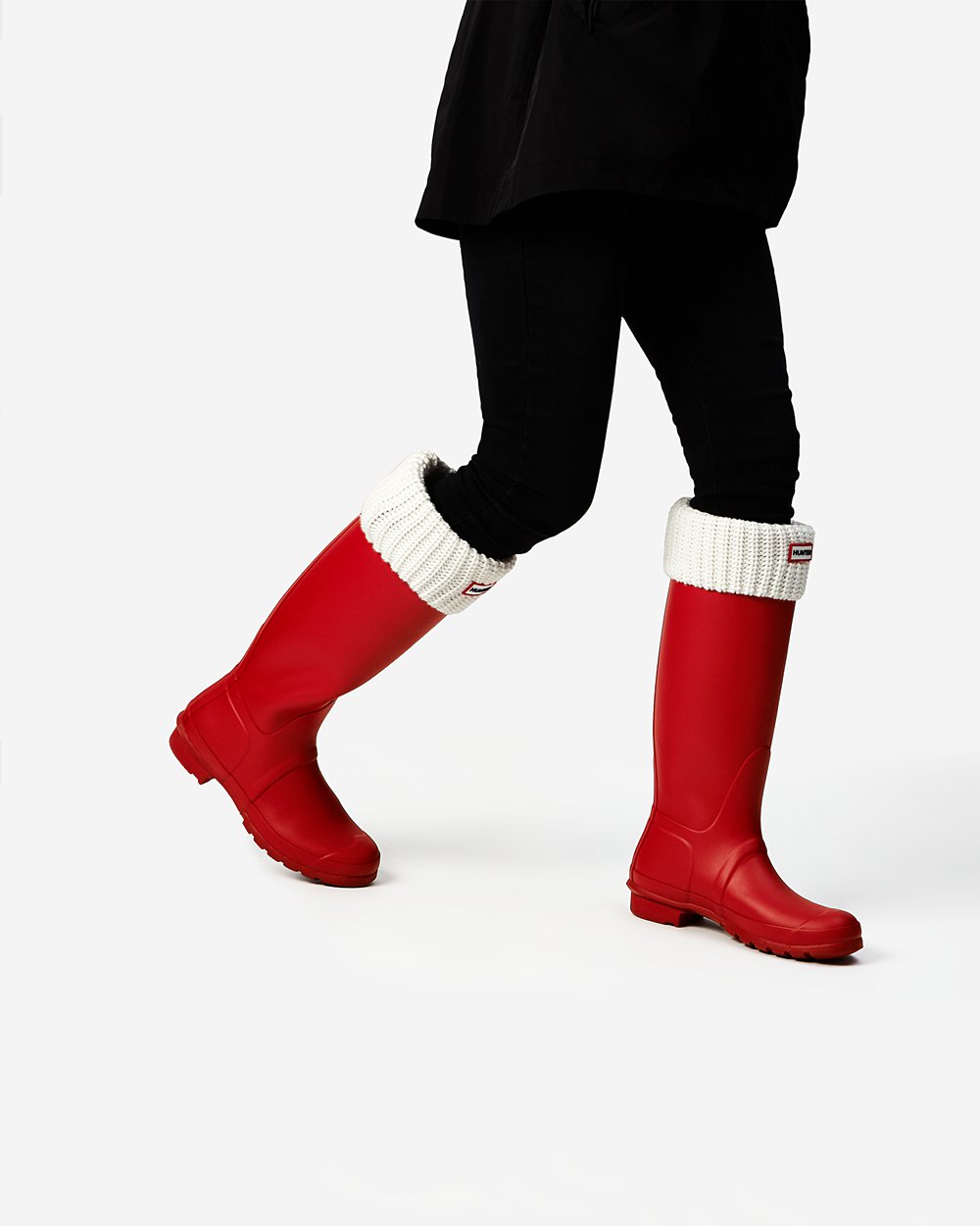 Women Hunter Original | Tall Rain Boots Red | NZ-47089-HLNR